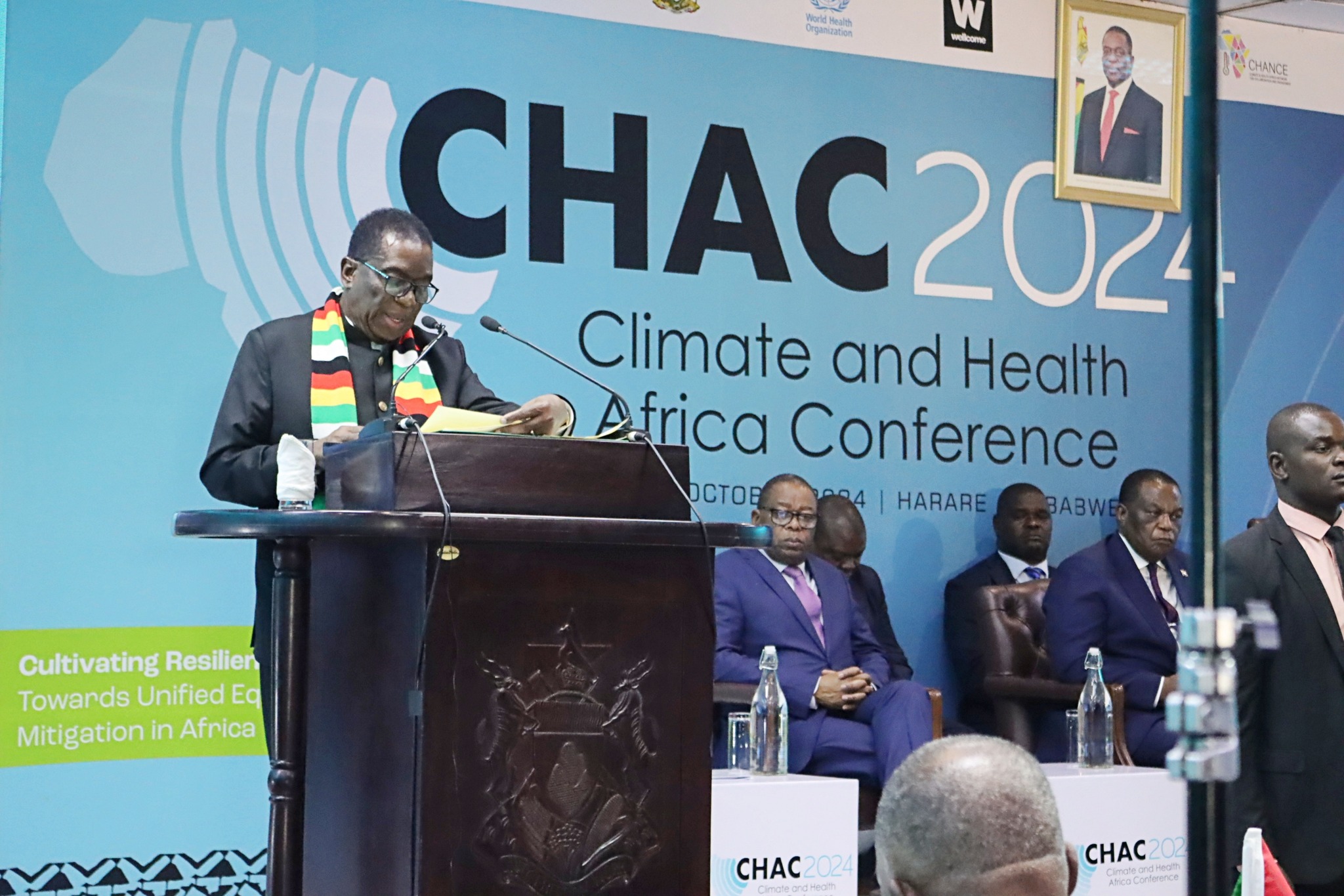 Speaker at CHAC 2024 conference in Harare, Zimbabwe.