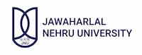 Jawaharlal Nehru University (JNU) logo with interlocking curves and Hindi initials, alongside the university’s name in bold text.